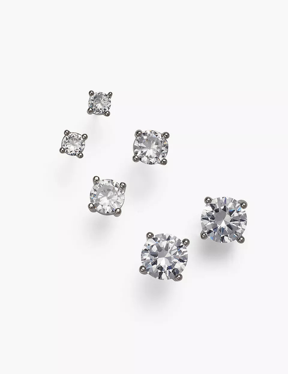 Graduated Stud Earrings 3-Pack | Lane Bryant (US)