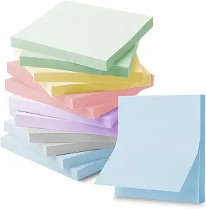 Mr. Pen- Sticky Notes, 3"x3", 12 Pads, 720 Sheets, Morandi Colors | Sticky Notes Bulk, Self-Stick... | Amazon (US)