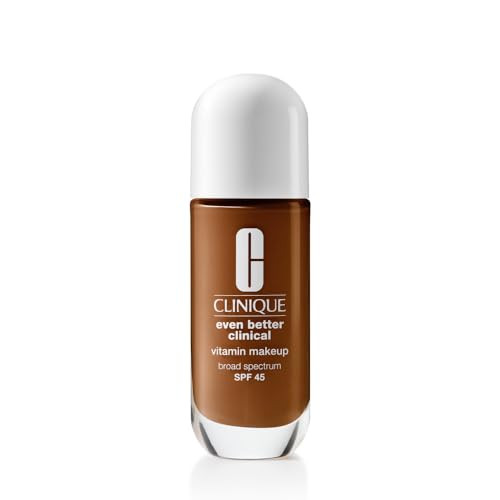 Clinique Even Better Clinical Vitamin Makeup Broad Spectrum SPF 45 With Vitamin C, Vitamin E + Vitamin B3 | Light Coverage + Vibrant Finish, Deep Cool 1 | Amazon (US)