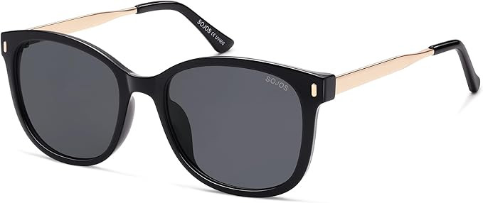 SOJOS Classic Square Polarized Sunglasses for Women Oversized Trendy Retro UV Protection Shade SJ... | Amazon (US)