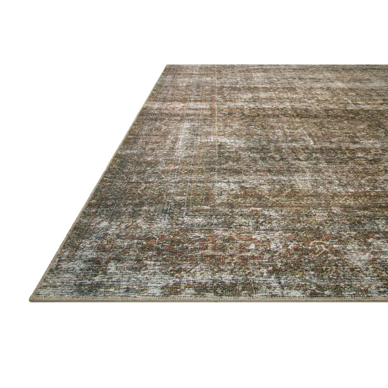 Billie Performance Tobacco/Rust Rug | Wayfair North America