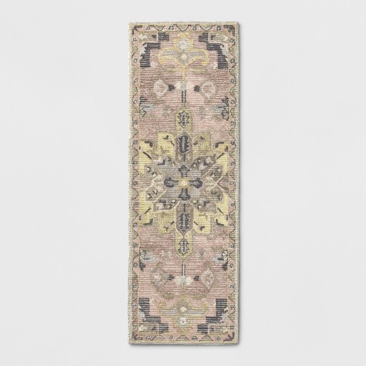 2'3"X7' Paisley Pink - Threshold™ | Target