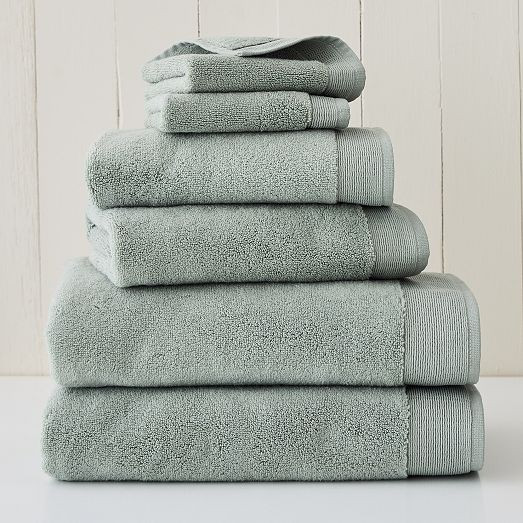 Plush Fibrosoft™ Towels | West Elm (US)