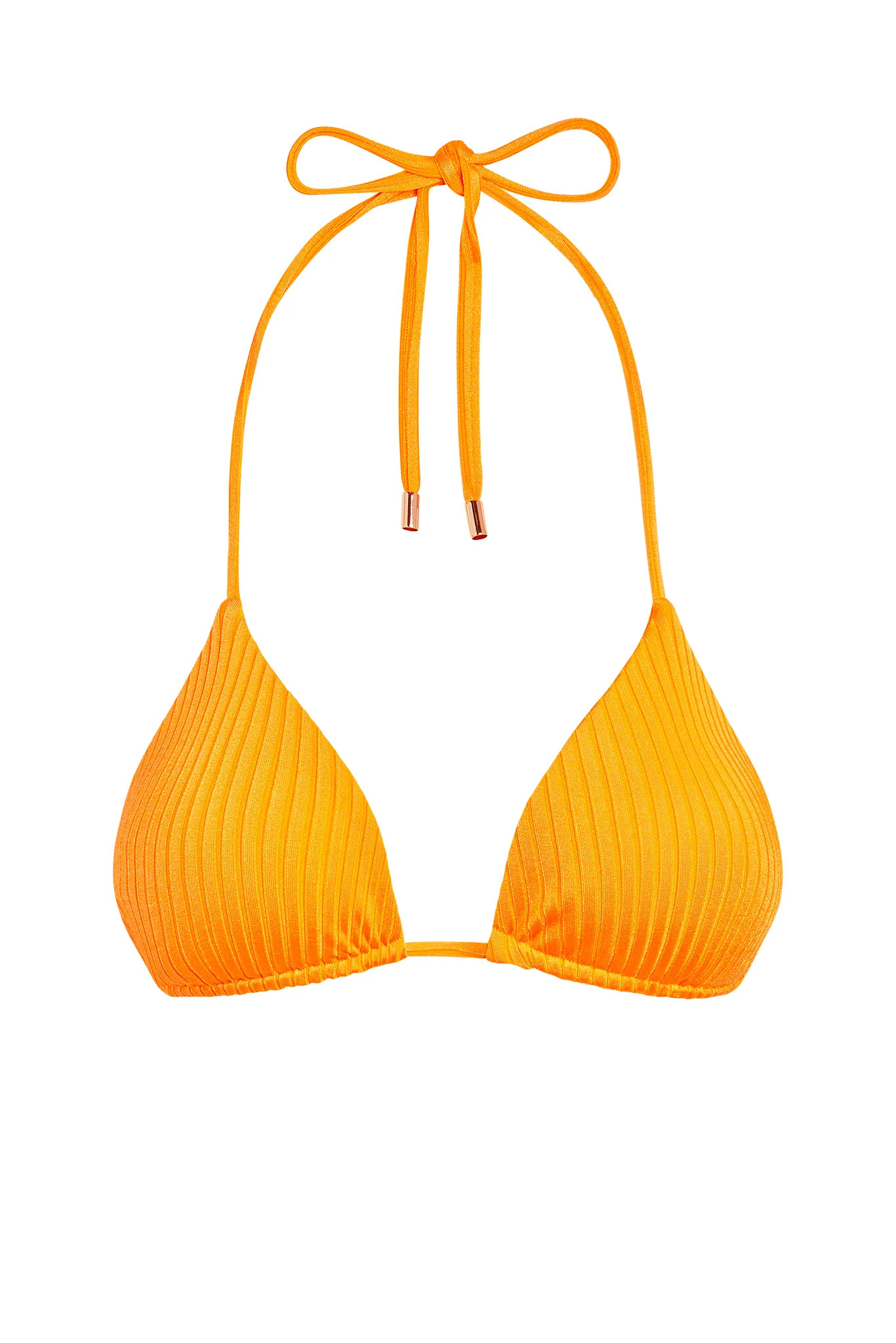 Palma Top - Clementine Wide Rib | Monday Swimwear