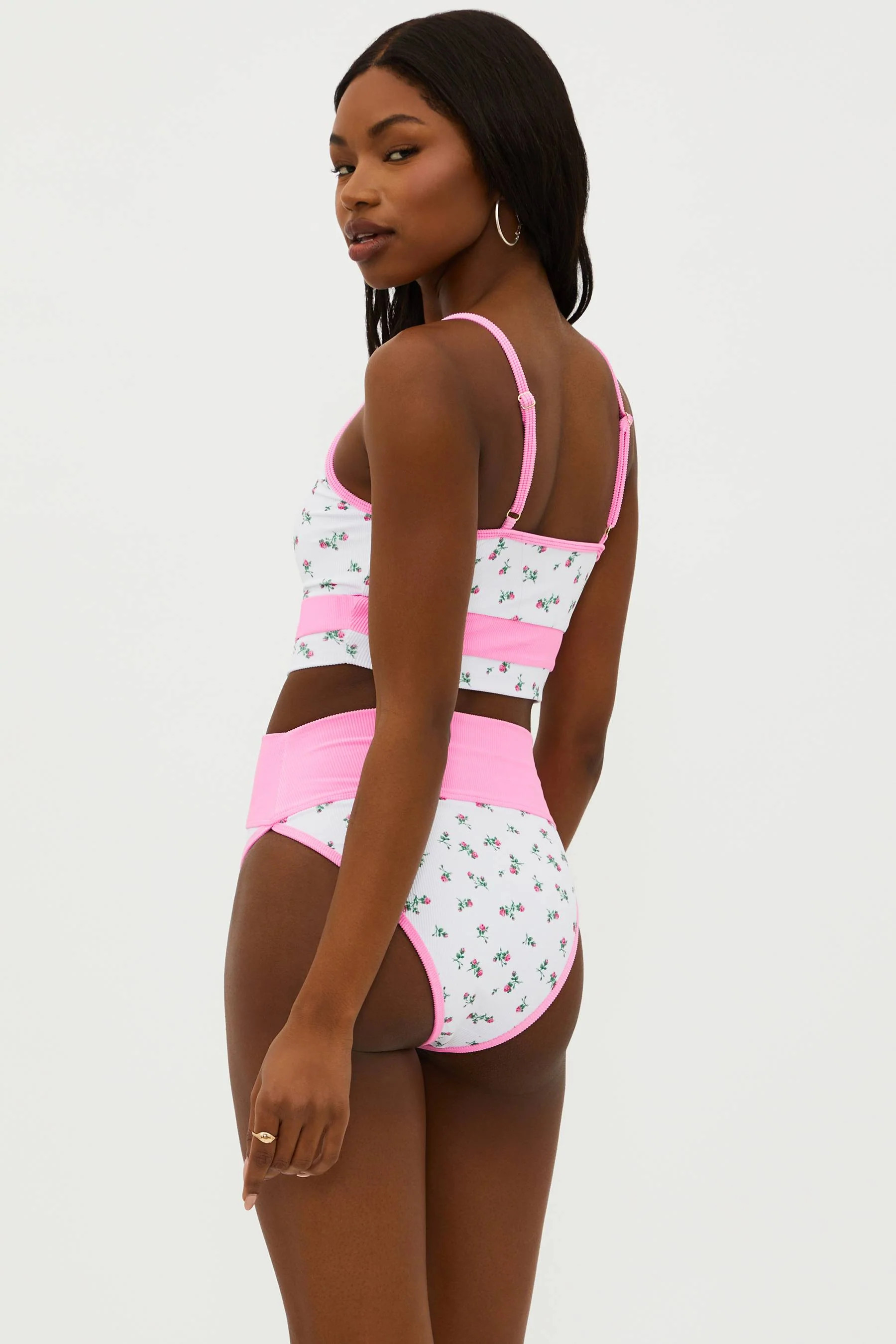 EMMY BOTTOM PEONY BLOSSOM COLORBLOCK | Beach Riot