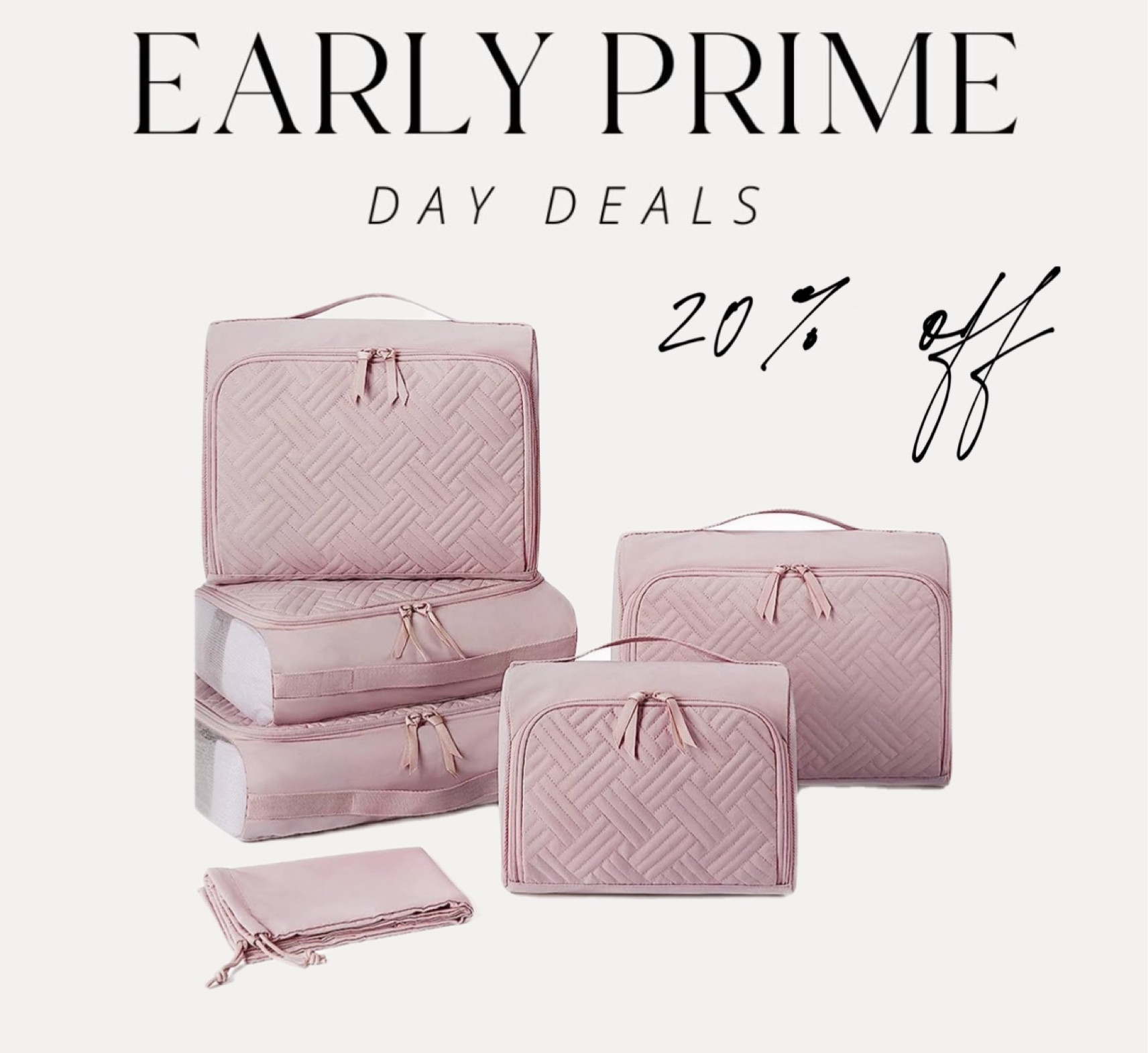 Packing cubes | early prime sale 

#LTKsalealert #LTKunder50 #LTKxPrimeDay