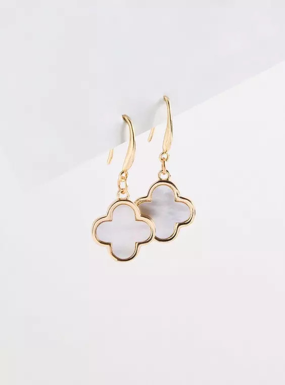 Clover Earring in Black | Torrid (US & Canada)