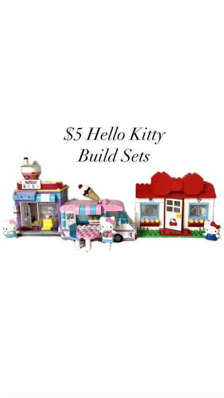 $5 Hello Kitty Build Sets at Five Below. Thanks to @anniemaithai for sharing! The sets should be available in store even if some sets appear to be sold out online. I found all 3 sets in store and they had more Hello Kitty sets available at my local store.

Kids gift ideas

#LTKHoliday #LTKfindsunder50 #LTKGiftGuide