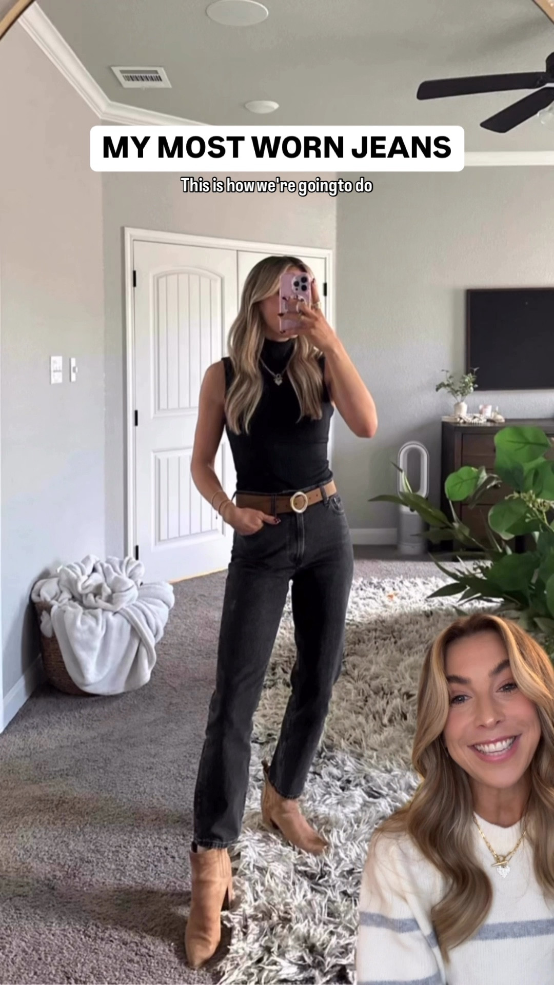 my top 4 most worn jeans! all run true to size EXCEPT the wide leg - size down in those!! use code PARTYAF on all of these for an extra 20% off!

#LTKSaleAlert #LTKFindsUnder50 #LTKBeauty