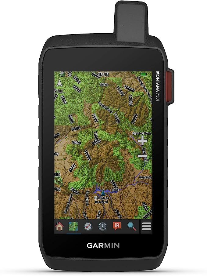 Garmin Montana 750i, Rugged GPS Handheld with Built-in inReach Satellite Technology and 8-megapix... | Amazon (US)