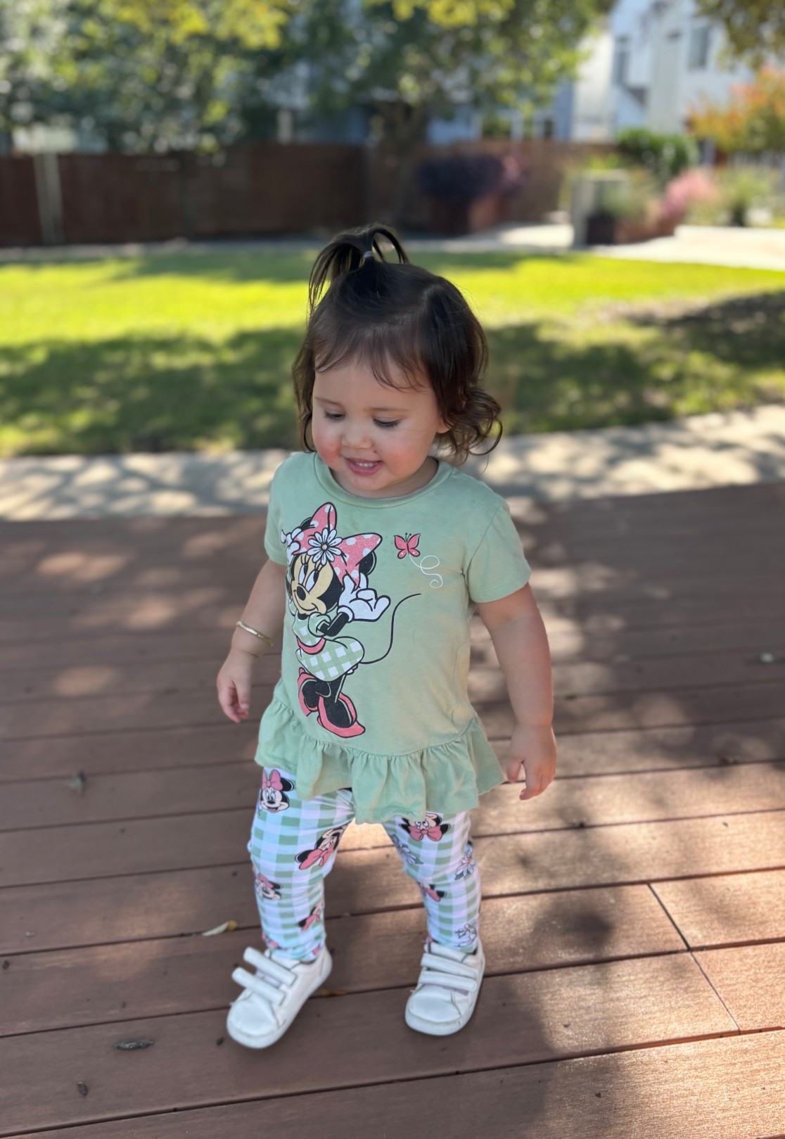 Minnie Mouse set to transition seasons! This set is under $20 and features the cutest ruffle hem top with coordinating leggings for any little who loves Minnie! 

#LTKmomlife #LTKBaby #LTKSeasonal