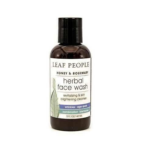 Leaf People Honey Rosemary Herbal Face Wash 5 oz | Amazon (US)