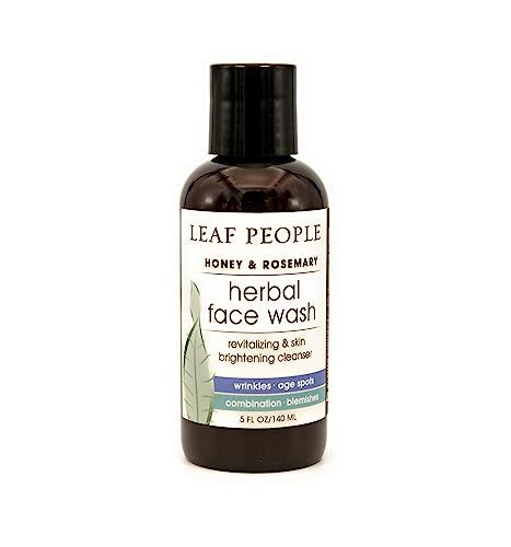 Leaf People Honey Rosemary Herbal Face Wash 5 oz | Amazon (US)