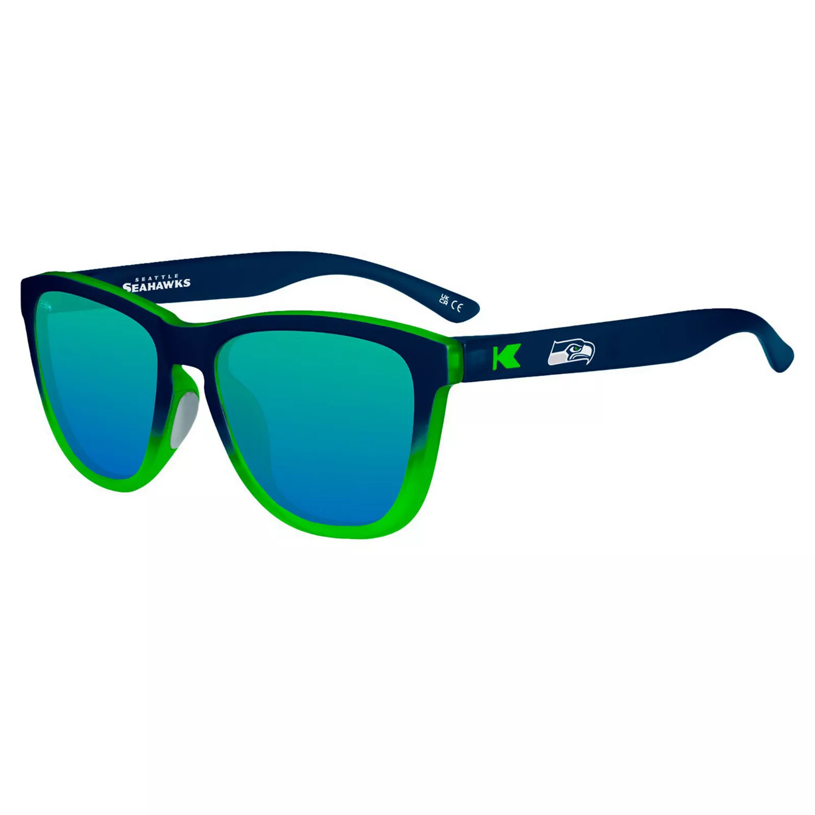Knockaround Seattle Seahawks Premiums Sport Sunglasses, Green | Kohl's