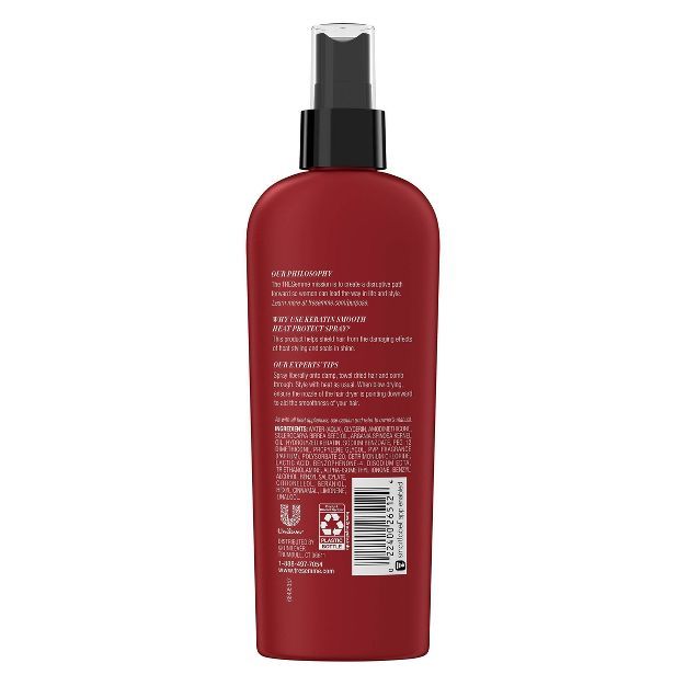 Tresemme Thermal Creations Keratin Smooth Leave-In Heat Protectant Spray Hair Heat Protection For... | Target
