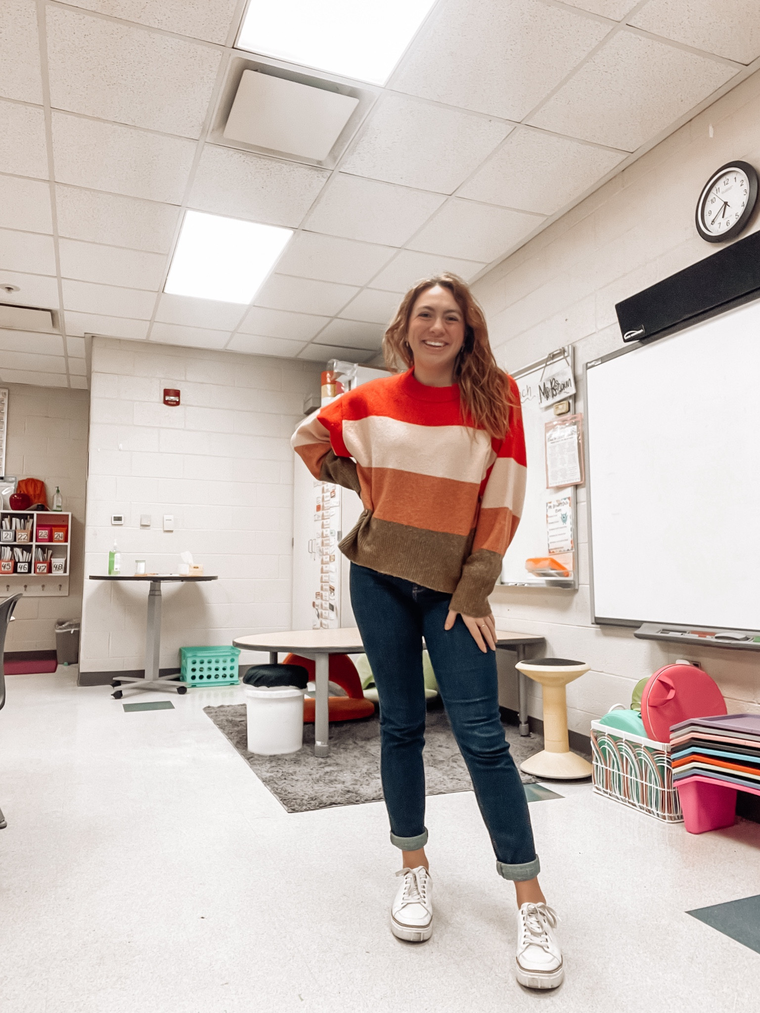 Color block sweaters, fall sweaters, fall outfits, teacher outfits, teacher style, teacher fashion, winter outfits, winter sweaters

#LTKSeasonal #LTKworkwear #LTKfindsunder100