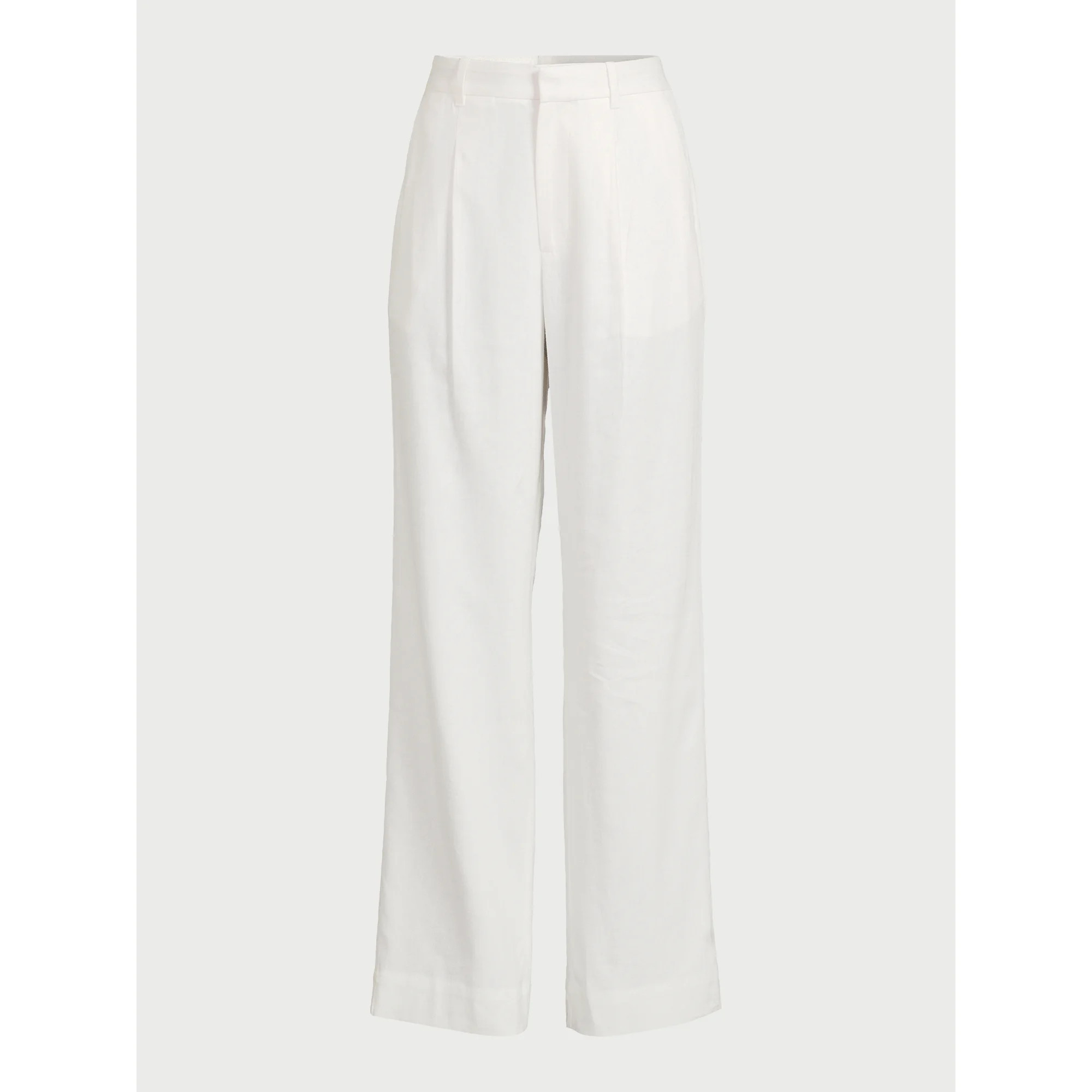 Free Assembly Women’s High-Rise Wide-Leg Pleated Pants, 32” Inseam, Sizes 0-20 | Walmart (US)