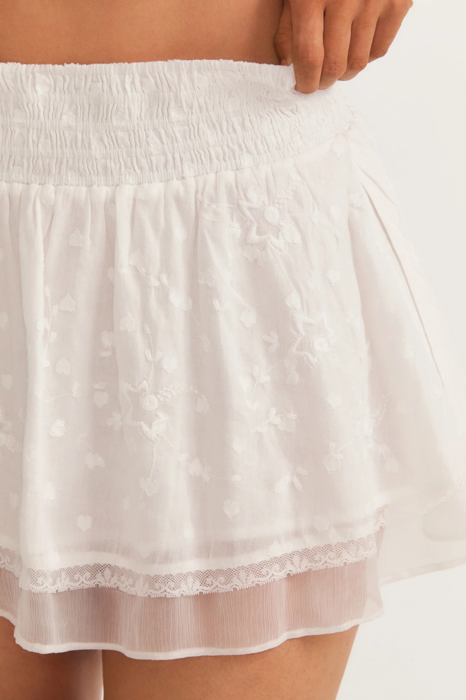 Ilona Mini Skirt | LOVESHACKFANCY