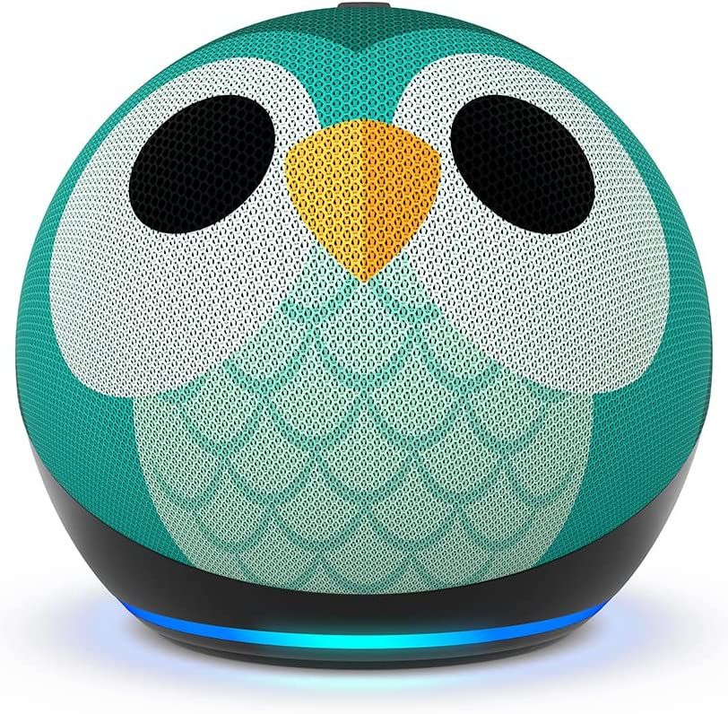 All-New Echo Dot (5th Gen, 2022 release) Kids | Designed for kids, with parental controls | Owl | Amazon (US)