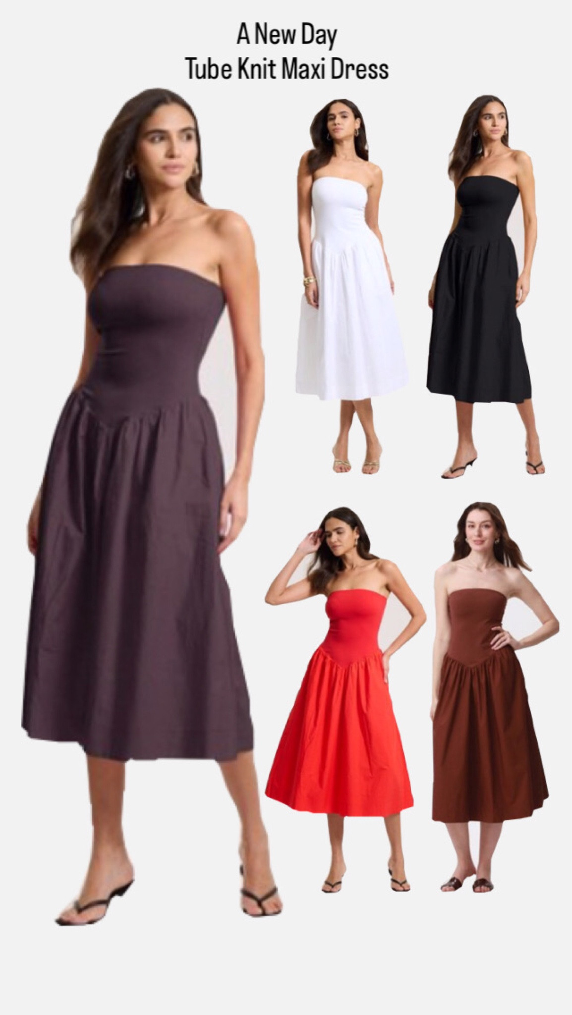 A New Day Tube Knit Maxi Dress