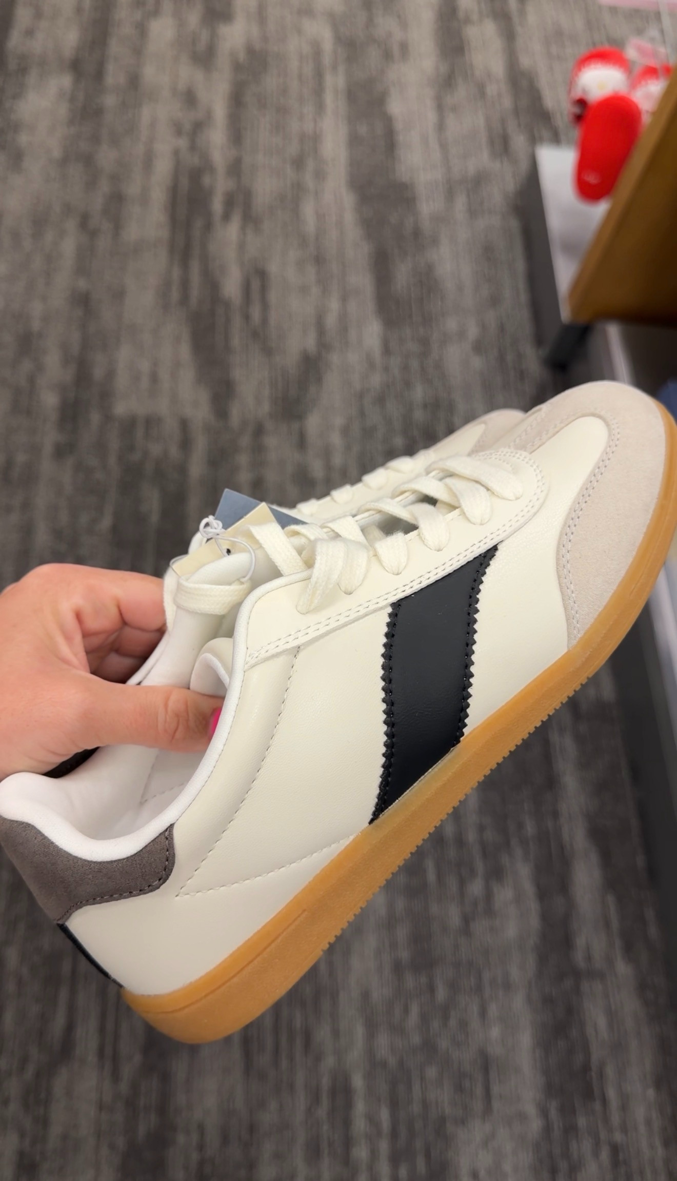Target fashion find! I found the perfect Adidas Samba dupes for $35 and honestly… the reviews are just as good as the real thing. Same classic look, way less financial regret. I love a good dupe. But finding a dupe that’s actually high quality, highly rated, AND gives the same vibe as the designer version? That’s my love language.  

 #LTKootd #LTKActive #LTKSaleAlert