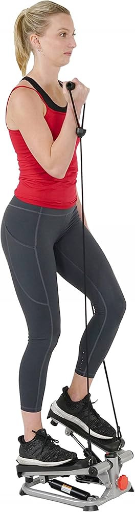 Sunny Health & Fitness Total Body 2-in-1 Mini Stair Stepper, Step Machine for Exercise at Home Wo... | Amazon (US)