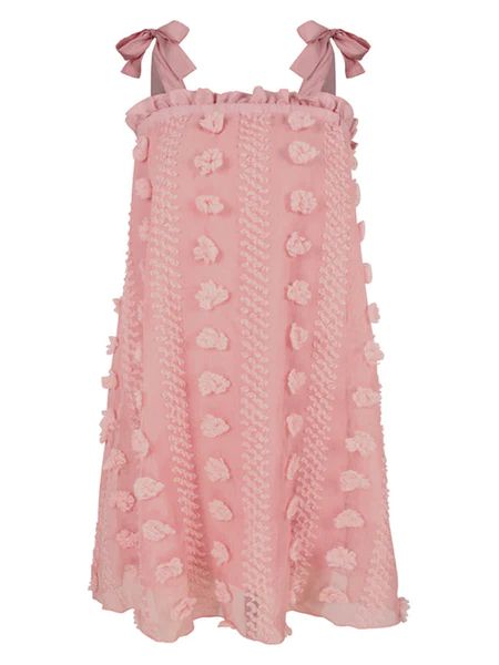 'Nancy' Pom Pom Tie Strap Mini Dress (2 Colors) | Goodnight Macaroon