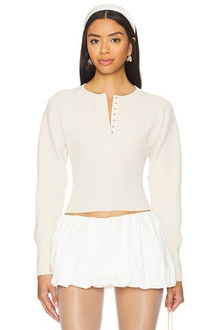 Kourtney Cardigan in Heather Grey | Revolve Clothing (Global)