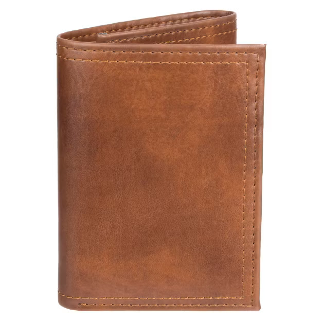 Men's RFID Slim Trifold Wallet - Goodfellow & Co™ Brown | Target