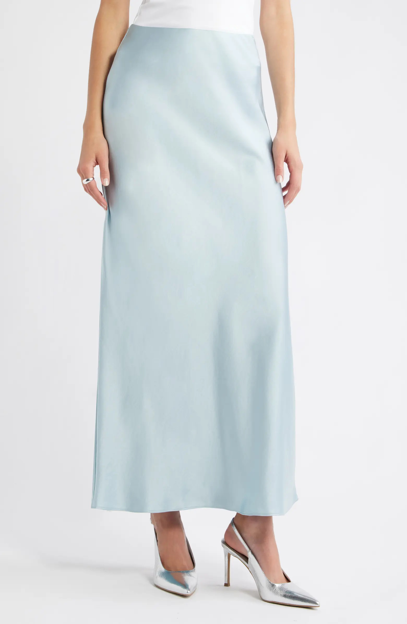 Satin Maxi Skirt | Nordstrom