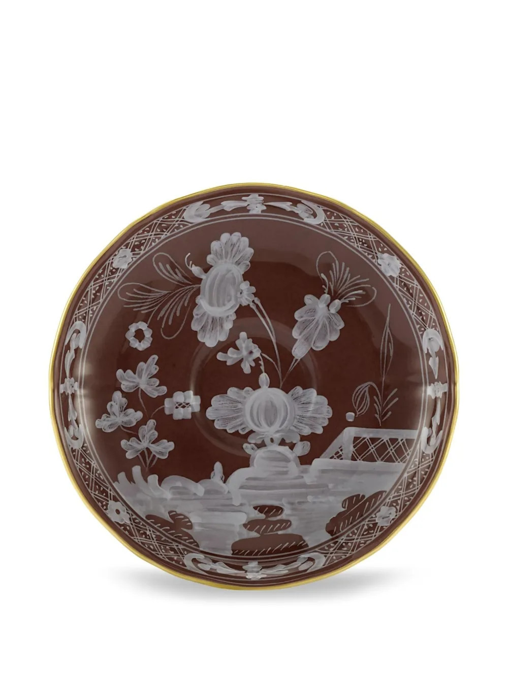 GINORI 1735 Oriente Italiano coffee plate (13.5 cm) - Brown | Farfetch Global