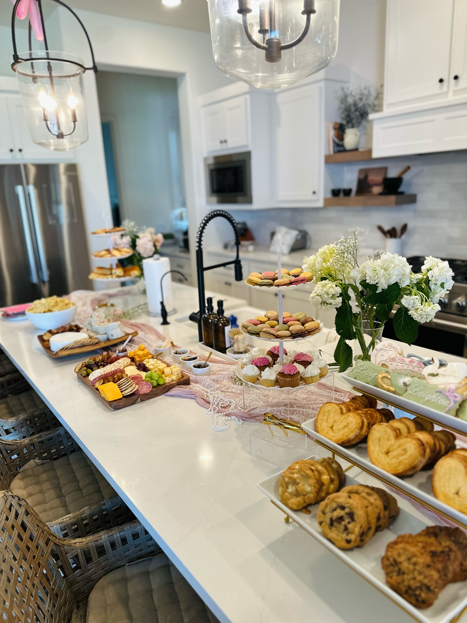 hosting party spread grazing table tea party birthday party decor 

#LTKparties