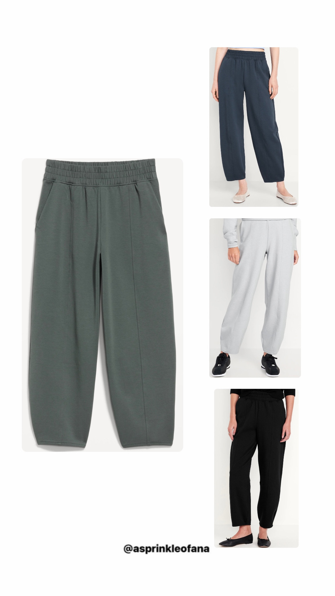 My fave barrel sweatpants are back! And in new colours too ❤️