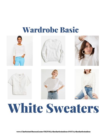 Grab a white sweater for spring and summer. Great over address on a chili summer evening, great vacation, for events, like weddings, and baby showers.

#LTKFind #LTKSeasonal #LTKstyletip