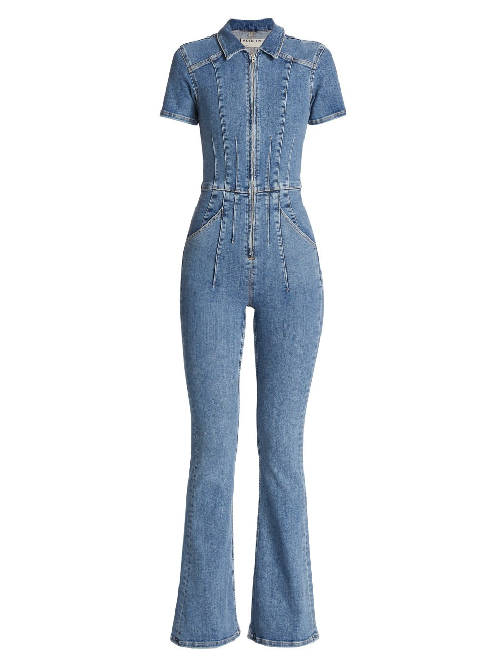 Women's Jayde Flared Jumpsuit - Sunburst Blue - Size XL | Saks Fifth Avenue