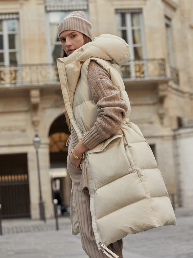 Irving Long Down Gilet | Varley US | Varley USA