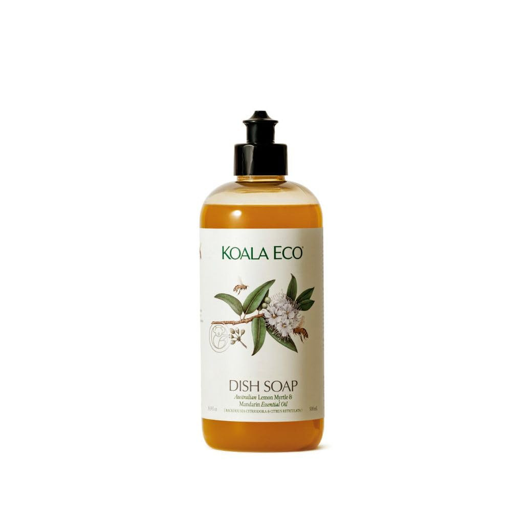 Koala Eco Dish Soap - with Australian Lemon Myrtle & Mandarin Essential Oil - 16oz | Amazon (US)