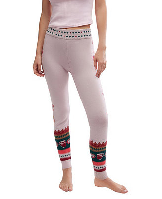 Free People Women's Falala Mid-Rise Leggings - Macy's | Macy's