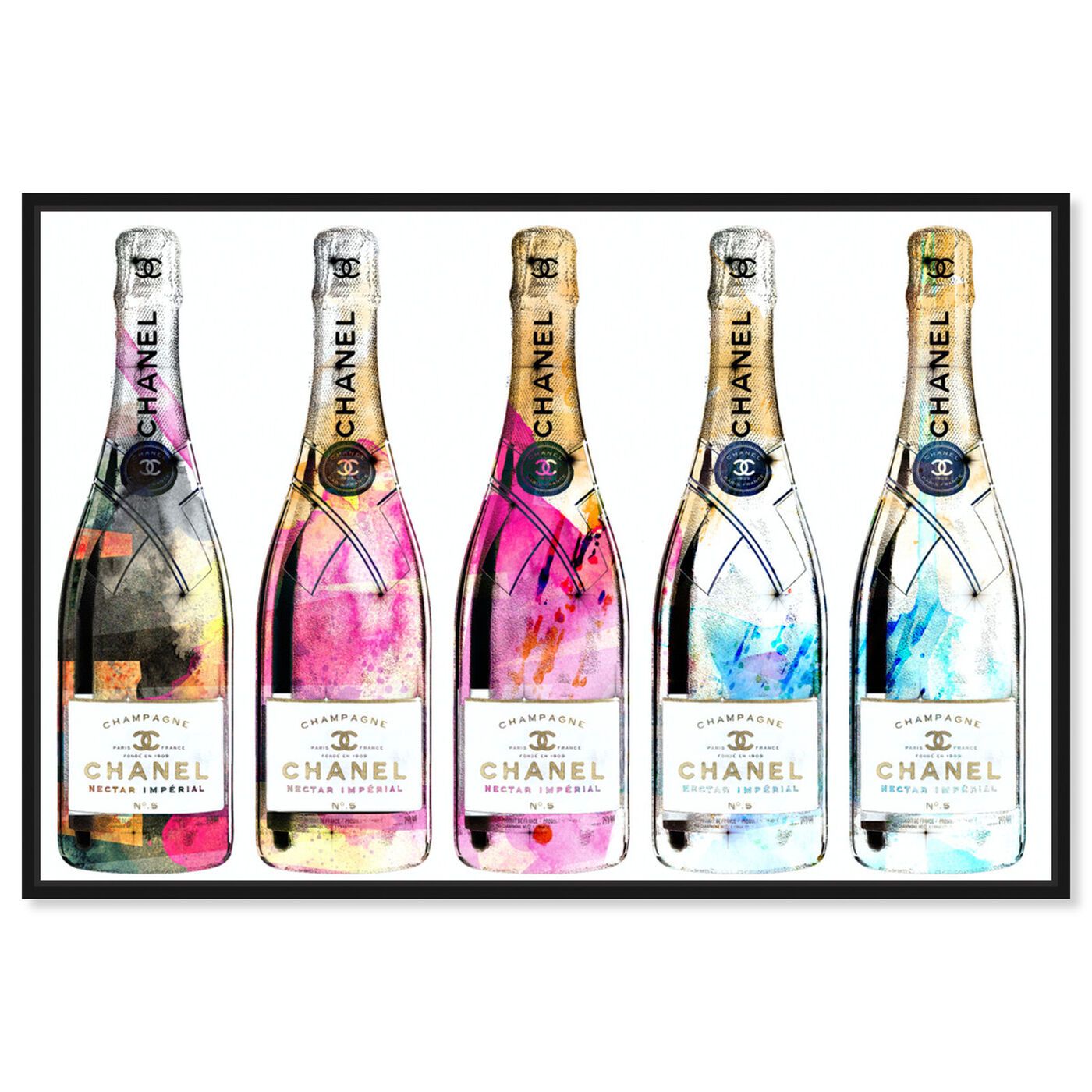 Drink Up Champagne | Fashion and Glam Wall Art by Oliver Gal | Oliver Gal