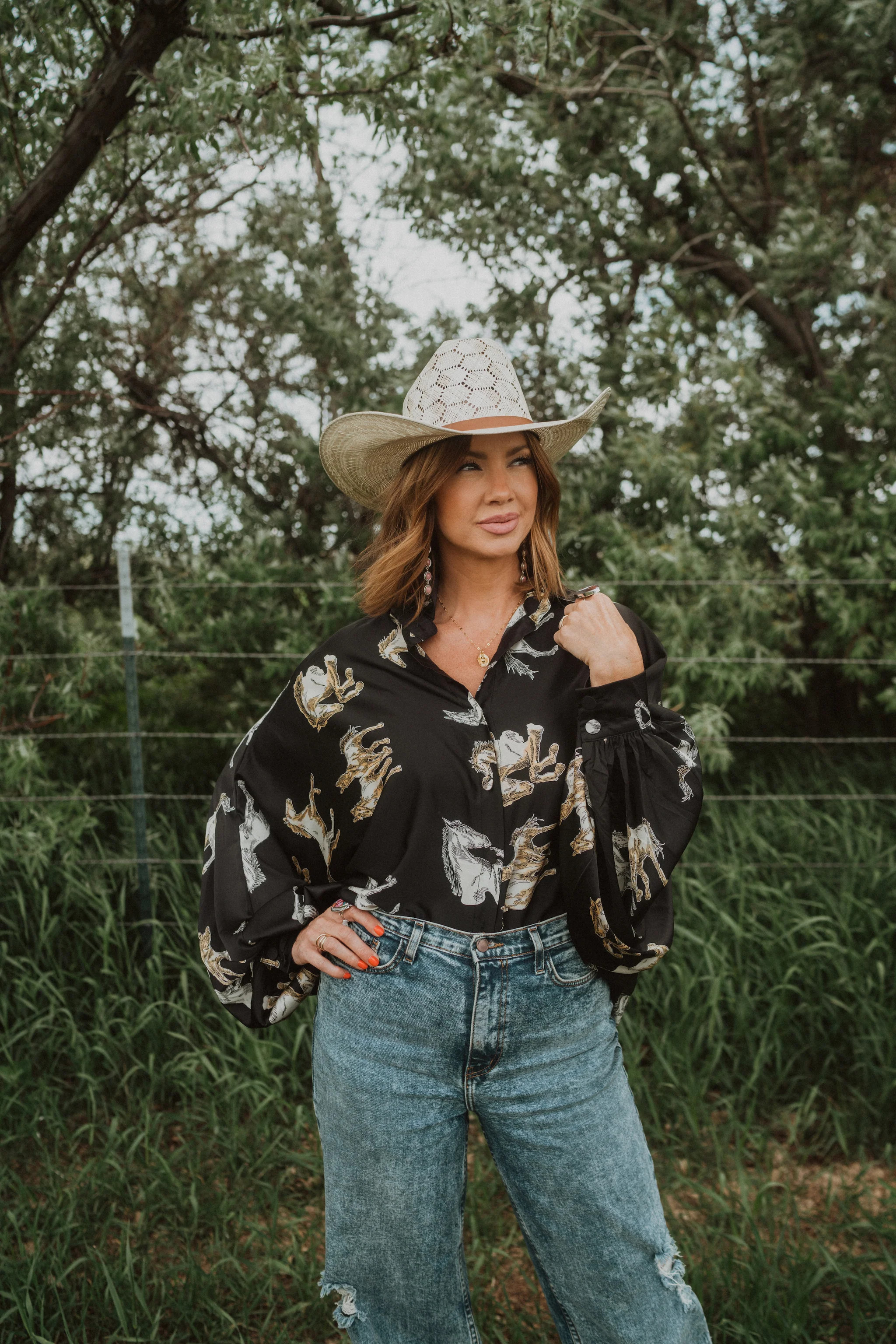 Secretariat Blouse | Goldie Lew Jewelry