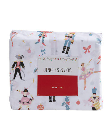 Nutucracker Dreams Sheet Set | Polyester | Marshalls