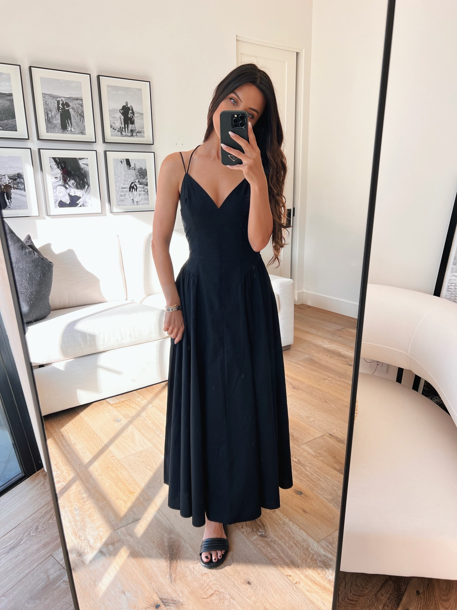 strappy drop waist maxi dress Kivari Women's Paris Strappy Maxi Dress, Size US4/AUS8, Brown main image 0