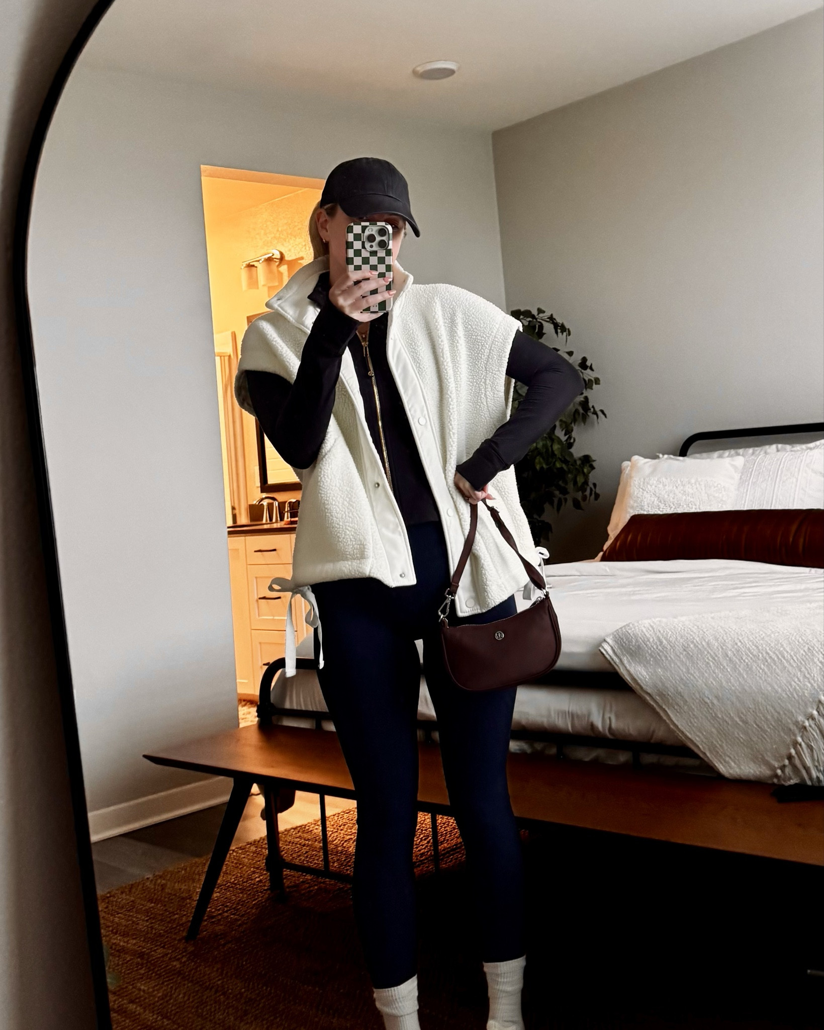 cozy girl pre-pilates fit 🤍
this sherpa vest is such a free people dupe — paired it with my go-to lululemon layers and hokas for an easy, elevated workout look.
perfect for errands, coffee runs, or just pretending i’m headed to class 😌

#LTKfit #LTKactivewear #LTKunder100 #LTKstyle #LTKfall


activewear, athleisure, pilates outfit, workout outfit, fall outfit, sherpa vest, free people dupe, amazon find, lululemon, lululemon define jacket, lululemon align leggings, hokas, bondi 9, cozy outfit, casual style, street style, gym outfit, pilates chic, pre pilates look, minimal fashion

#LTKTravel #LTKFindsUnder100 #LTKStyleTip