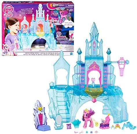 My Little Pony B5255 Explore Equestria Toy Crystal Empire Castle Light Up Playset | Amazon (UK)