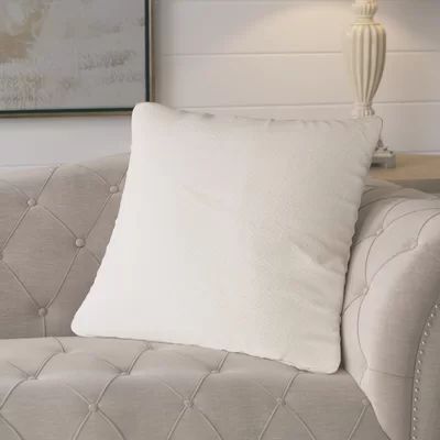 Mendham Cream Linen Throw Pillow | Wayfair North America