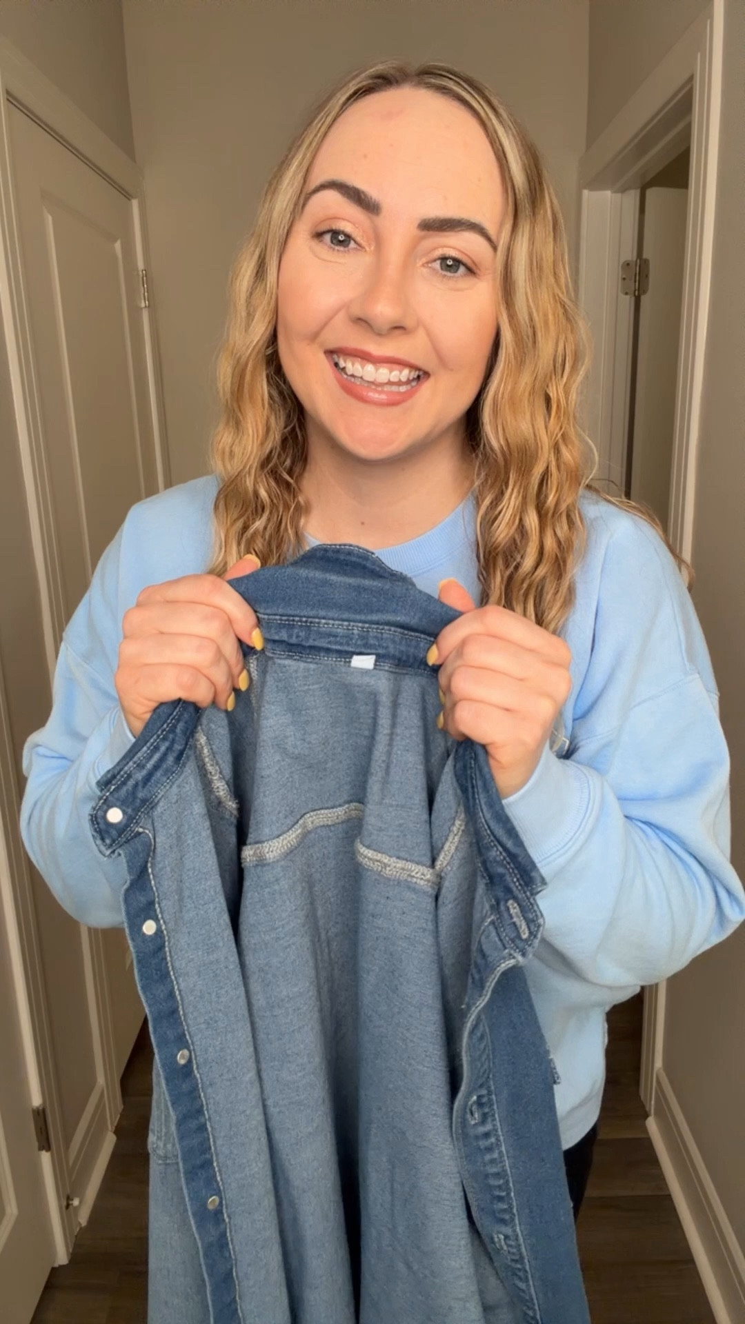 Tall girl friendly casual outfit with denim + jelly flats 🤎

Such a fun tall girl friendly outfit with straight leg denim, a denim button down, neutral tee, and a statement turquoise necklace. The fringe crossbody adds the perfect Western touch, and these woven jelly flats are a major trend this season.

Perfect for casual work days, weekend errands, brunch, or a coffee run.

#LTKootd #LTKTall