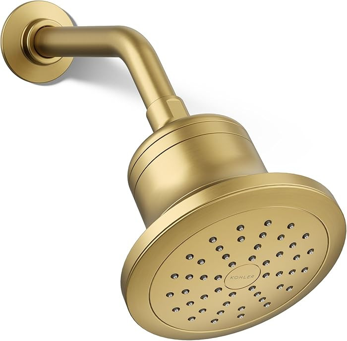 KOHLER 33631-Y-2MB Cinq Round Single-Function Filtered Showerhead, Five-Layer Filtration, 2.5 GPM... | Amazon (US)