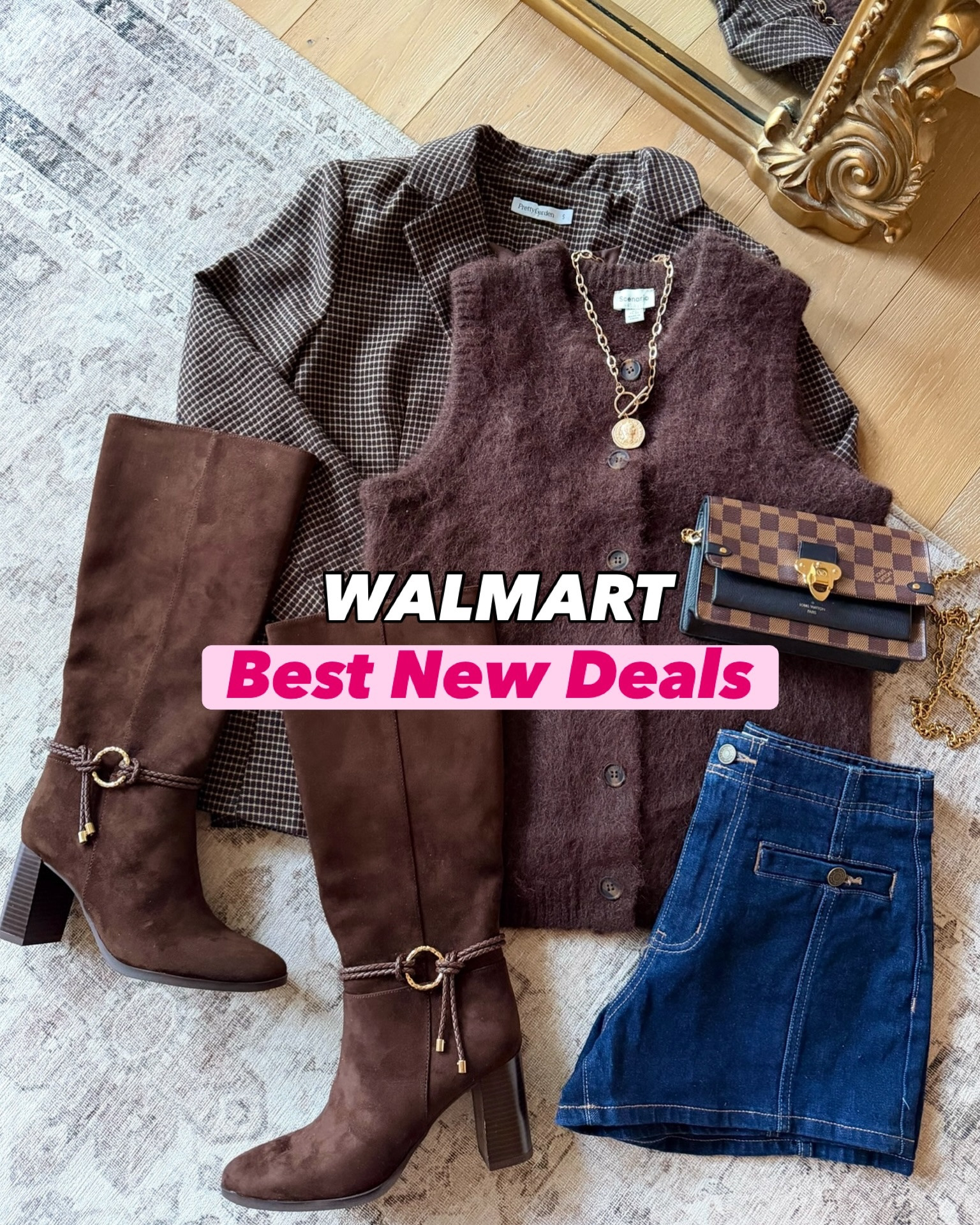 Hooray for more Walmart deals! Comment DEAL LINKS to shop jt all! These brown boots and vest in photo one are part of the deals too! 🎊 More colors available as well! Tag a friend that can’t miss these fabulous finds! 🌟

#walmart #walmartfinds #walmartstyle