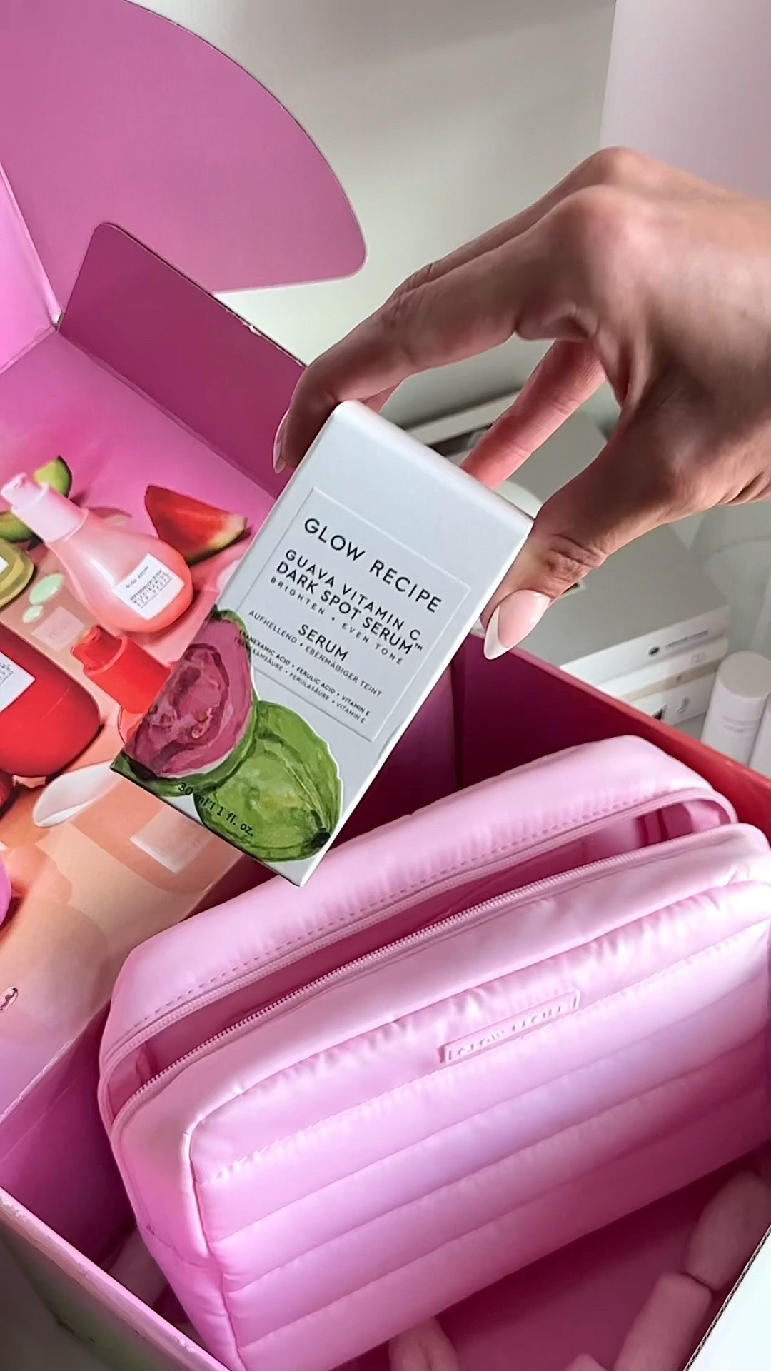 The cute Glow Recipe pink puffer bag is finally released on their website ✨🩰

Glow recipe skincare, skincare for acne, makeup bag, toiletry bag, travel organizer, skincare pouch, makeup pouch

#LTKtravel #LTKbeauty #LTKunder50