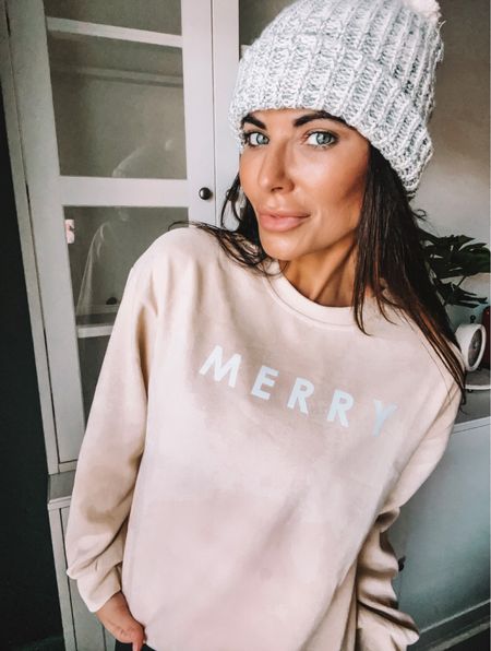 This is the perfect seasonal “Merry Mama” lightweight crewneck graphic sweatshirt. This is the perfect sweatshirt for layering either a bodysuit underneath or a puffer vest over the top.

Height: 5’4
Size: Small (runs tts) extra room


#amazon #amazonmusthave #amazonfashion  #traveloutfit #travel #amazonmusthave #fallfashion #winterfashion   #amazonstyle #amazonfashionfinds#amazonbestseller #musthave #amazonfashionfinds #christmasstyle#holidayoutfit #crewneck #sweatshirt #graphicsweatshirt #casualstylr #momstyle #christmassweatshirt  

#LTKHolidaySale #LTKHoliday #LTKGiftGuide